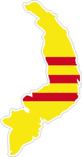 R2573 Sticker Carte South Vietnam