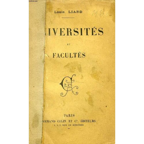 Universites Et Facultes