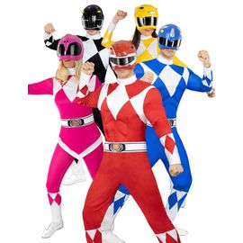 Déguisement De Groupe Power Ranger Adultes
