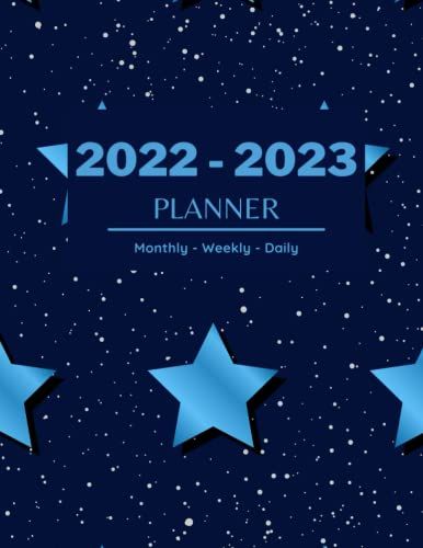 2022-2023 Two Year Monthly Weekly And Daily Planner: 2 Year Monthly Calendar Planner For Work Or Personal Use - 24 Months Agenda Schedule Organizer ... Dates | Jan 2022 - Dec 2023 8.5" X 11"