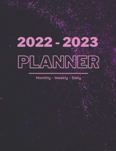 2022-2023 Two Year Monthly Weekly And Daily Planner: 2 Year Monthly Calendar Planner For Work Or Personal Use - 24 Months Agenda Schedule Organizer ... Dates | Jan 2022 - Dec 2023 8.5" X 11"