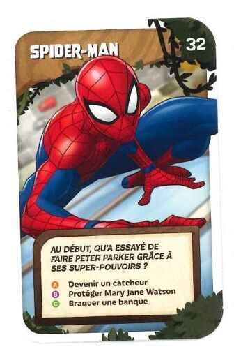 Carte Leclerc Marvel 2024 - Spider Man 32