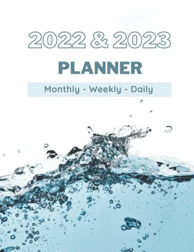 2022-2023 Two Year Monthly Weekly And Daily Planner: 2 Year Monthly Calendar Planner For Work Or Personal Use - 24 Months Agenda Schedule Organizer ... Dates | Jan 2022 - Dec 2023 8.5" X 11"