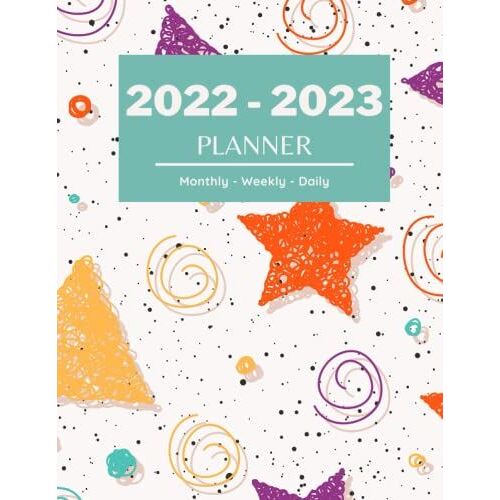 2022-2023 Two Year Monthly Weekly And Daily Planner: 2 Year Monthly Calendar Planner For Work Or Personal Use - 24 Months Agenda Schedule Organizer ... Dates | Jan 2022 - Dec 2023 8.5" X 11"