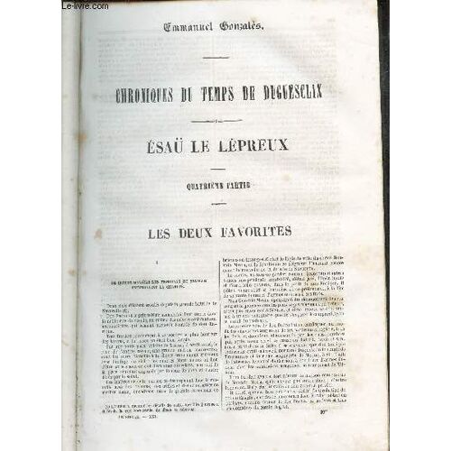 Chroniques Du Temps De Duguesclin - Esau Le Lepreu (4e Partie) - Les Deux Favorites.
