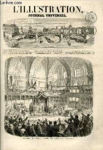 L'illustration Journal Universel N° 894-Histoire De La Semaine. ¿ Correspondance. ¿ Distribution Des Récompenses À Poissy. ¿ Le Général Trézel. ¿ Courtier De Paris. ¿ Ebou-Iement Dans Les ...