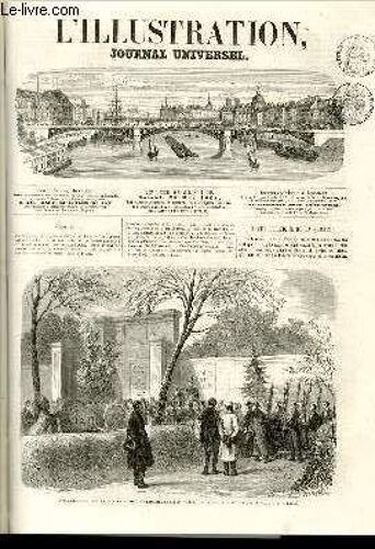 L'illustration Journal Universel N° 1109-Revue Politique De La Semaine. ¿ Courrier De Paris. ¿ Les Concours Régionaux. ¿ Un Drame En Mer (Suite). ¿ Les Colonies Françaises; Tahiti. ¿Causerie ...