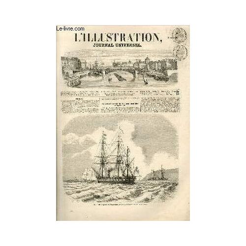 L'illustration Journal Universel N° 688-La Revue De La Flotte Anglaise. ¿ Programme Des Courses À Sébastopol. ¿ Nouvelle Ca'.Edonie (Suite Et Fini. ¿ Croquis Algériens. ¿ Chronique ...