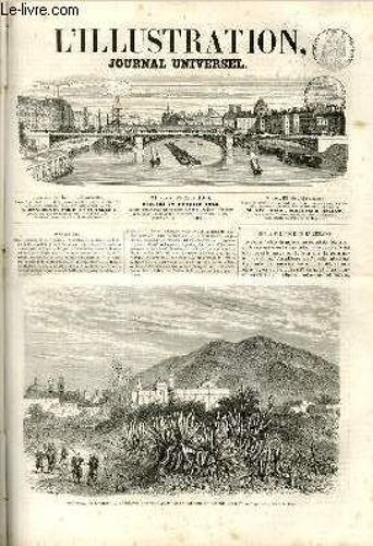 L'illustration Journal Universel N° 1044-Revue Politique De La Semaine. ¿ Expédition Du Mexique. ¿ Courrier De Paris. ¿ Exécution De Trente-Huit Indiens Sioux À Mancato. ¿ Le Commandant ...