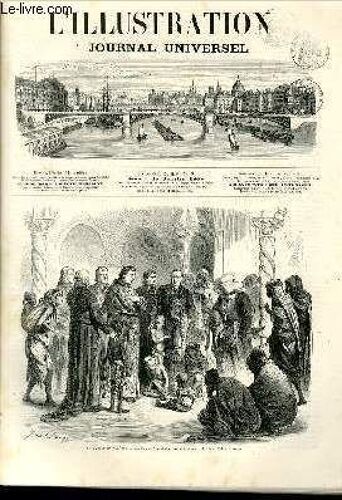 L'illustration Journal Universel N° 1299-Texte : Revue Pt&itique De La ; Emame. ¿ ! A Famine. ¿ Courrier De Paris. ¿ Le- Corps Législatif (Suite). ¿ La Vengeance De Dieu, Nouvelle, -Par M. ...