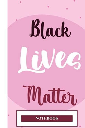 Blm - Notebook: Blm - Cute Pink Notebook With Little Girl Blank Lined Notebook/Journal (My First!)