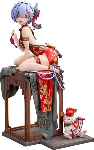 Re:Zero -Starting Life In Another World - Statuette 1/7 Rem: Graceful Beauty 2024 New Year Ver. 24 Cm
