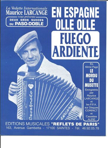 Maurice Larcange / En Espagne Olle Olle / Fuego Ardiente /