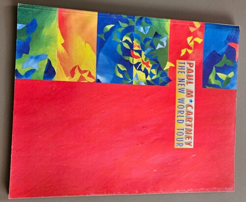 Livret De La Tournée 1993 The New World Tour De Paul Mccartney.
