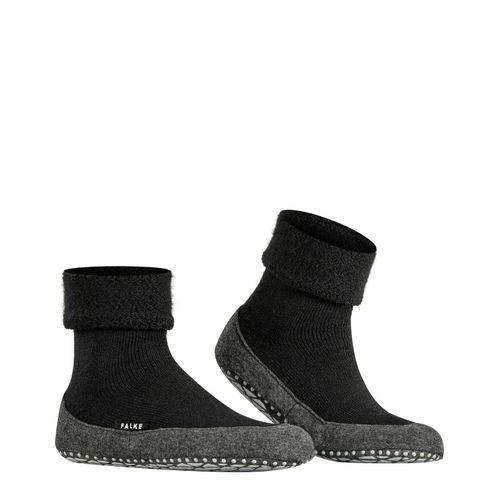 Falke Chaussons Unisexes Cosyshoe So Cp, Antidérapants, Couleur Unie Noir 39-40