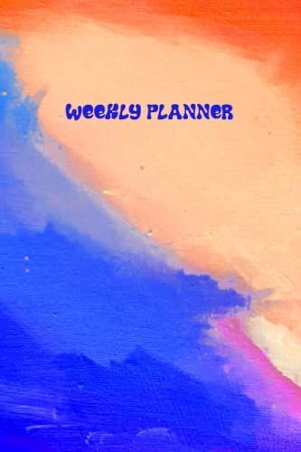 Weekly Planner: Groovy Colorful Simple Agenda