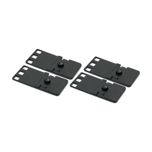 APC - Fixation pour rack - noir - 1U - 19"/23" (pack de 4)