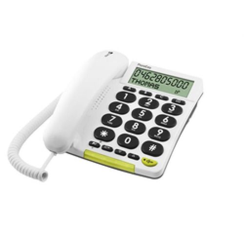 Blanco Großtastentelefon Doro PhoneEasy 312cs