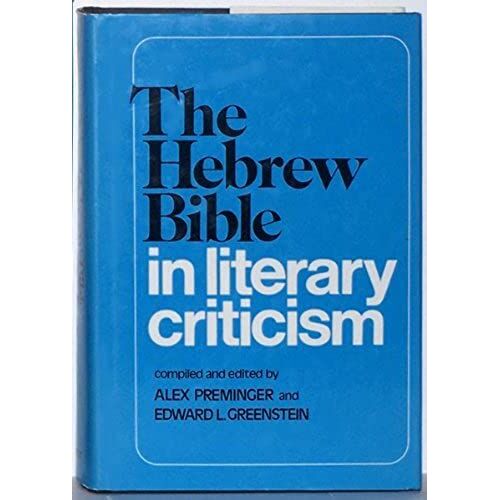 Hebrew Bible In Literary Criticism (Library Of Literary Criticism)