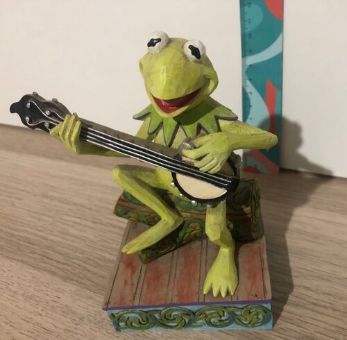 Figurine Kermit La Grenouille De Jim Shore Disney Traditions. Rainbow Connection