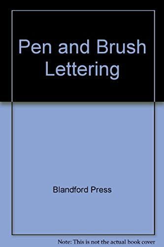 Pen And Brush Lettering