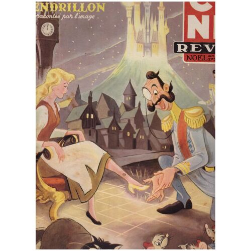 Cine Revue 1950 N°49 N° 49 : Cendrillon 6 Pages.Walt Disney.