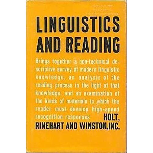 Linguistics And Reading