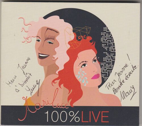Mariluce - 100% Live "Digipack + 1 Bonus" - Cd 14 Titres 2018 - La Belle Asso 26112018/1/1
