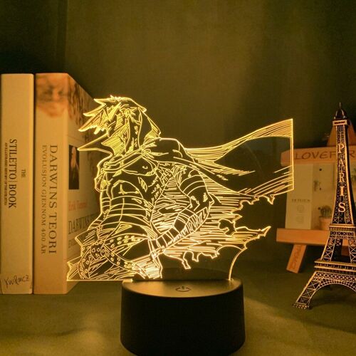 Lampe Led À L'effigie De Gurren Lagann Kamina, Luminaire Décoratif D'intérieur, Idéal Pour Une Chambre À Coucher Ou Comme Cadeau D'anniversaire
