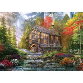Puzzle 1000 pièces Dominic Davison : Le Vieux Moulin en Bois