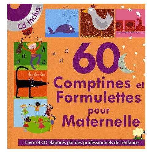 60 Comptines Et Formulettes Pour Maternelle - (1cd Audio)
