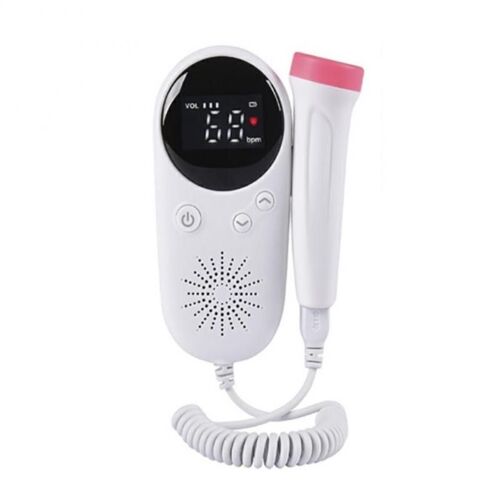 Doppler F¿Tal Portable, Poche Portative, Son Pour Bébé, Coeur, Grossesse, Ultrasons, Détecteur De F¿Tus, Machine Pour Surveiller La Grossesse