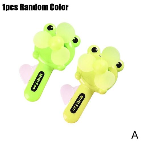 Mini ventilateur Portable de dessin animé d'été, petit Air pressé à la main pour enfants, Cool, meilleur ventilateur, jouet, refroidisseur, Gif Y6i3, 1 pièce