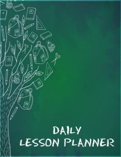 Daily Lesson Planner: Undated Lesson Record Planner For Teachers & Homeschool.