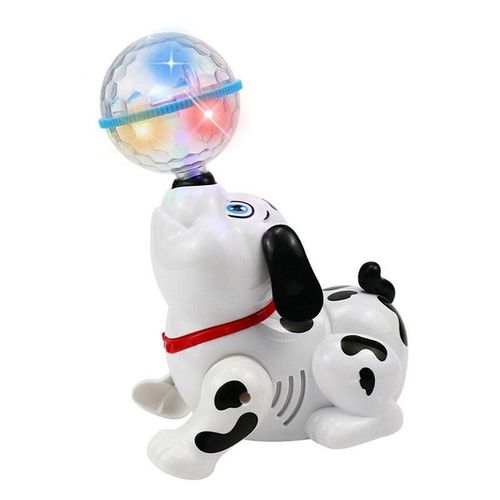 Robot électronique chien danse, jouet musical intelligent, 1 pièce, animal de compagnie, musique Interactive avec lumières, cadeau de noël pour enfants
