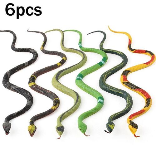 Serpent En Plastique Modèle Haute Simulation, Jouet Amusant Et Effrayant Pour Enfants, Gag Prag, Accessoire De Farces D'Halloween Pour Décor 20 I7q1