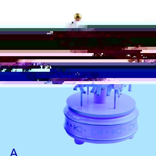 Boîte À Musique En Bois Manège, Jouet Pour Enfant, Jeu Pour Bébé, Décor De Maison, Carrousel, Cheval, Cadeau De Noël, De Mariage, D'anniversaire