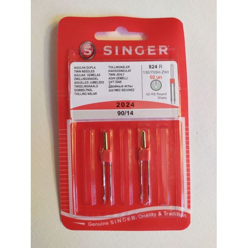 Aiguilles Jumelles 90/ 14 824 R 4mm Singer