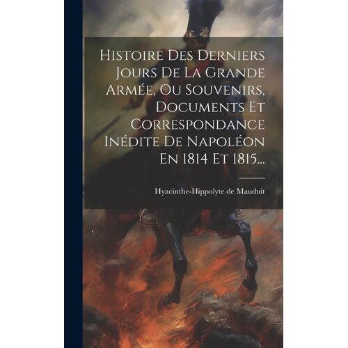 Histoire Des Derniers Jours De La Grande Armée, Ou Souvenirs, Documents Et Correspondance Inédite De Napoléon En 1814 Et 1815...