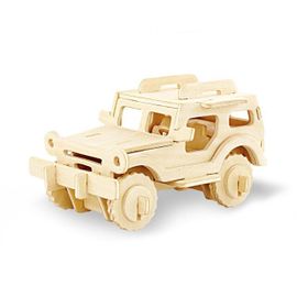 Puzzle 3d En Bois Pour Enfants, Jouet, Série Militaire, Réservoir, Modèle De Véhicule, Ensemble De Puzzle Éducatif Créatif Assemblé, Cadeaux Pour Enfants