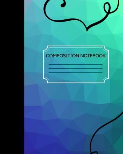 Composition Notebook: Fruit Pattern, 8" X 10" Wide Ruled Composition Book