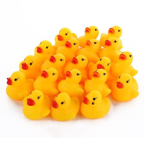 Jouets De Bain En Caoutchouc Pour Enfants, Jouets D'eau Couinante Pour La Salle De Bain, Jouets De Baignoire Pour Bébés, 20 Pièces/Lot