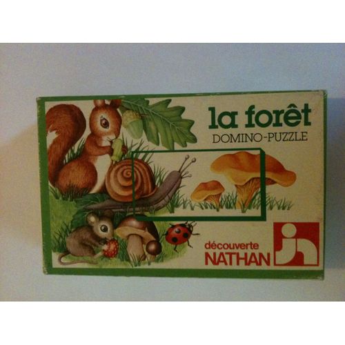Domino-Puzzle La Forêt Découverte Nathan
