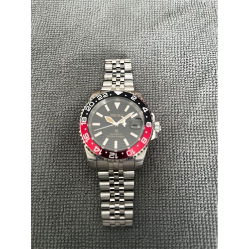 Seiko Mod Sub Homme 40mm Automatique Saphir