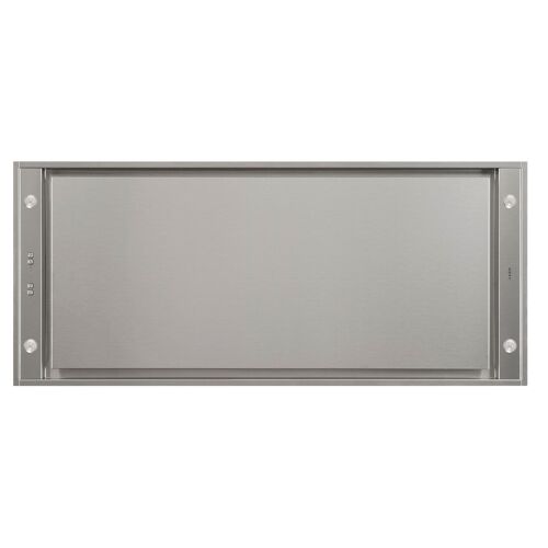 Novy Pure'line 6845 - Hotte - plafond - Niche - largeur : 114.5 cm - profondeur : 48.5 cm - evacuation & recyclage - sans moteur - acier inoxydable