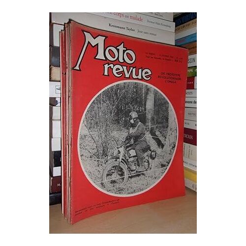 Moto Revue N° 1278: 25 Février 1956. 44e Annéé. (Un Prototype Révolutionnaire L'omega)