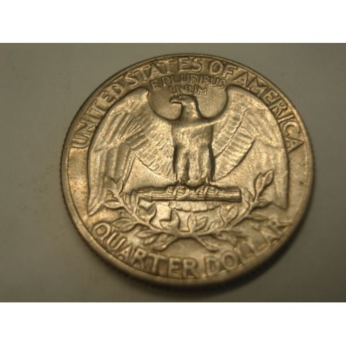 Usa Quarter Dollar Washington 1967