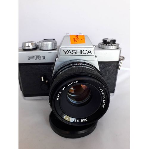 APPAREIL YASHICA FRII + OBJECTIF 50 mm F2 DSB
