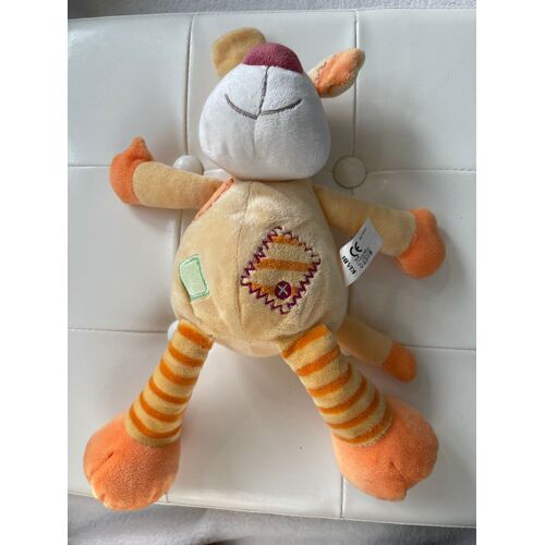 Peluche Doudou Chien Jaune Kiabi