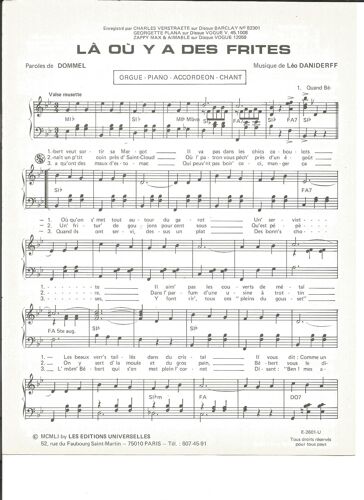 Là Où Y A Des Frites / Les Hiboux